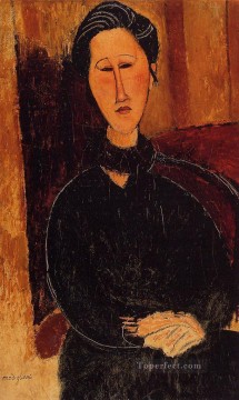 Amedeo Modigliani Painting - anna hanka zabrowska 1916 Amedeo Modigliani